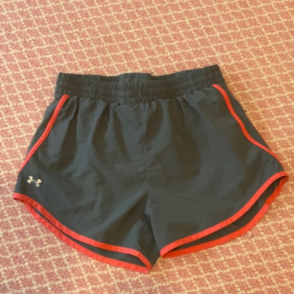 Under Armour Grey and Hot Pink Athletic Shorts